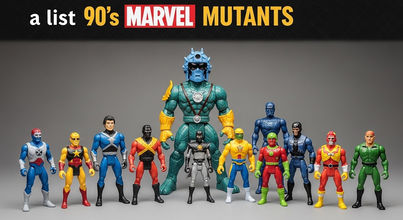 a list of 90s marvel mutant toys