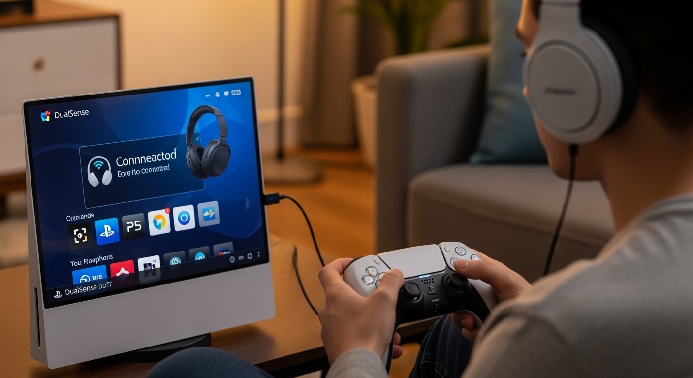 can you connect bluetooth headphones to ps5​